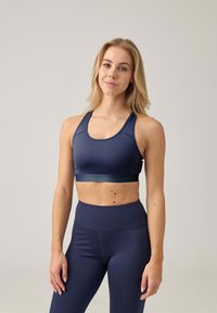 SNOCKS Sport-bh met medium support - dunkelblau