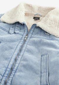 REGULAR FIT BORG - Farmerdzseki - mid blue