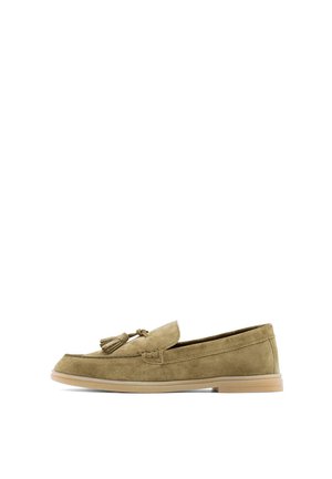LOAFERS WITH TASSELS 11512750 - Slipper - taupe