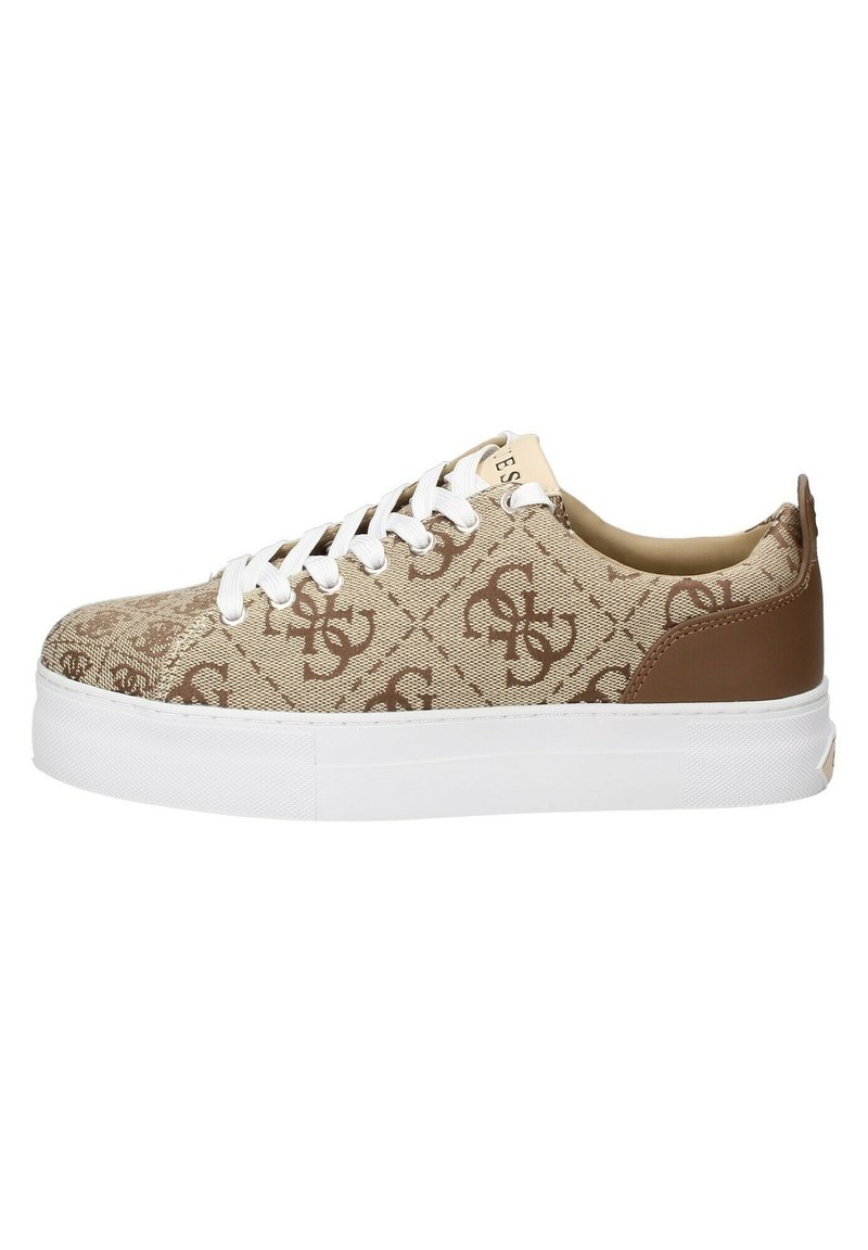 guess beige trainers