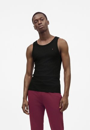 Tommy Hilfiger 2 PACK TANK SIGNATURE - Haut - black