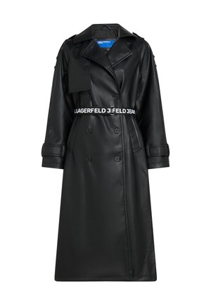 Karl Lagerfeld Jeans Trenchcoat - black