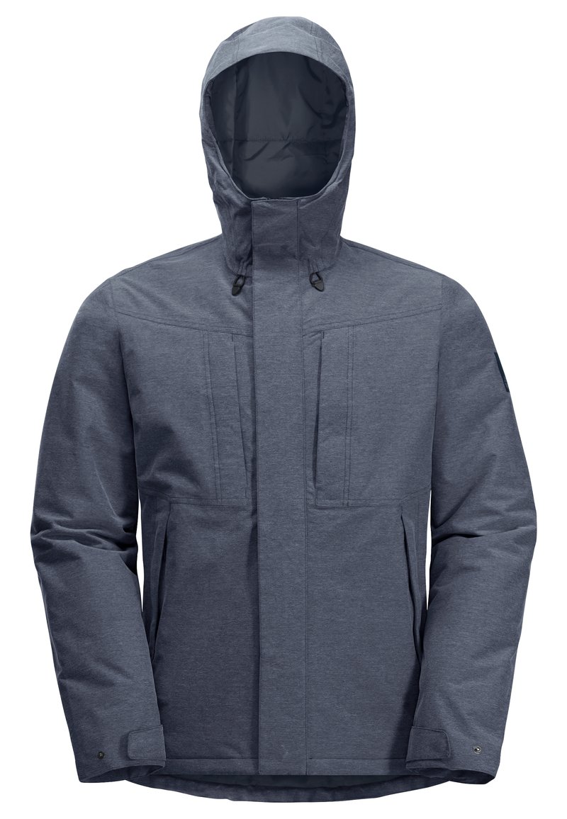 Jack Wolfskin Winterjas donkerblauw denim Jack Wolfskin Winterjas donkerblauw denim