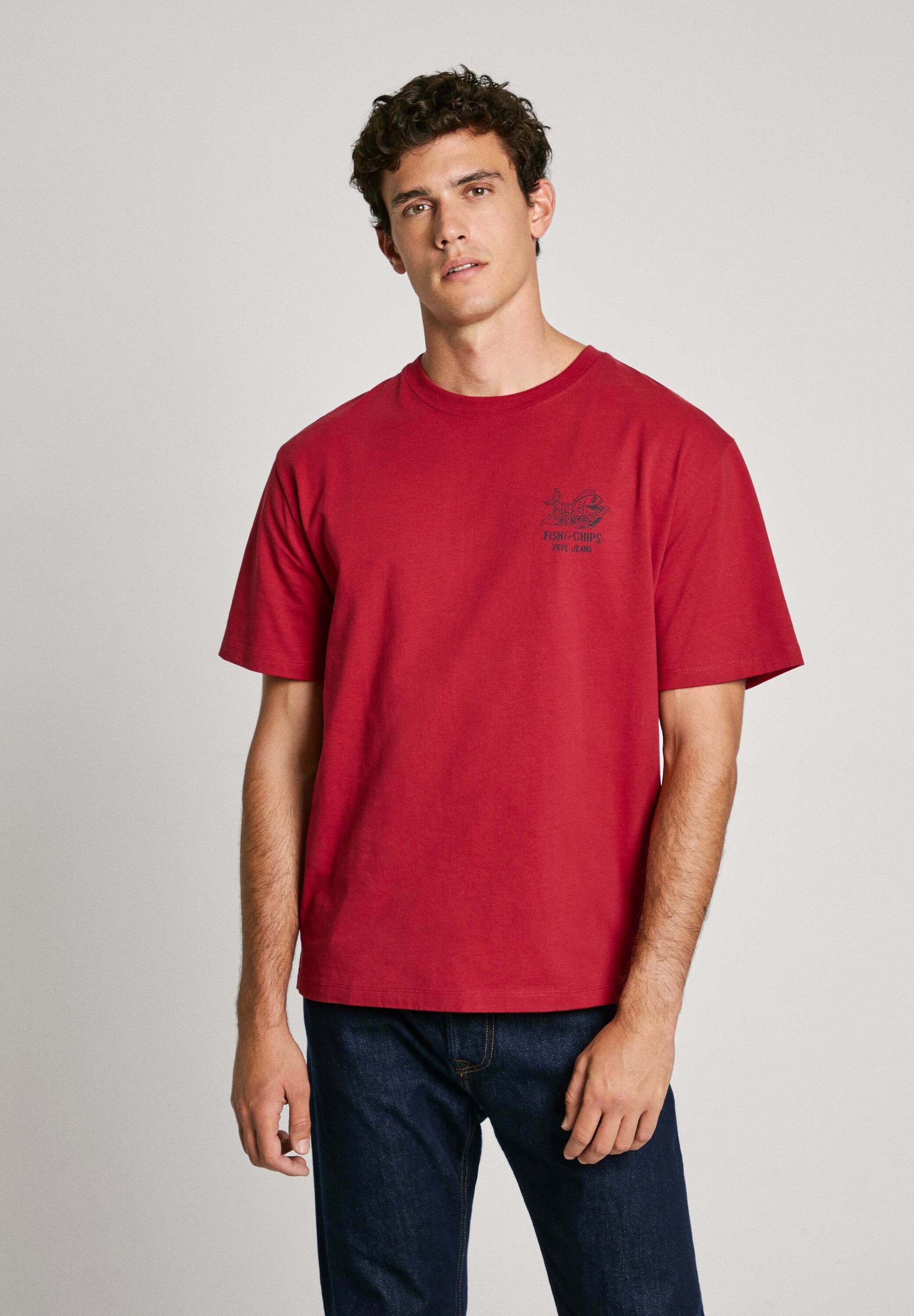Pepe Jeans Union Tee Men's T-Shirt, White, XS