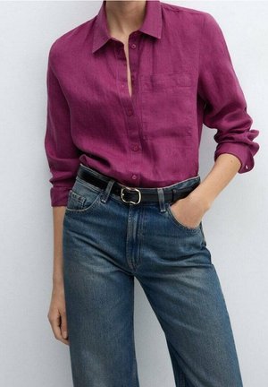 Overhemdblouse - pink