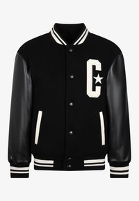 Converse VARSITY UNISEX Giubbotto Bomber black/nero Zalando