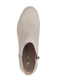 Tamaris Botines bajos - ivory suede