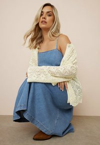 Yours Clothing Jeansklänning - blue