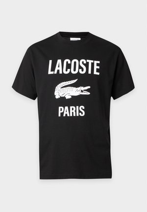 Lacoste, T-Shirt print - black