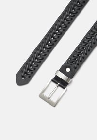 Zign UNISEX - Gürtel - black/silver