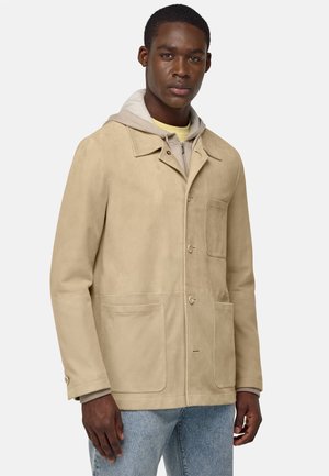 GENUINE - Veste en cuir - beige