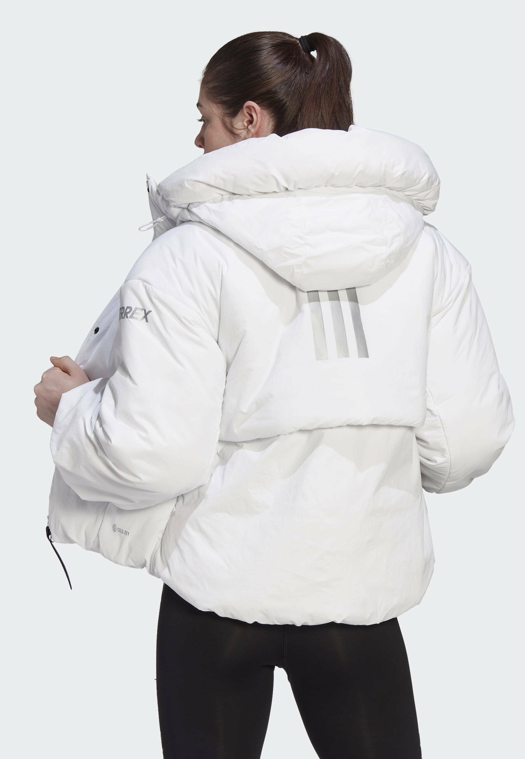 adidas Sportswear TERREX MYSHELTER COLD RDY - Down jacket - white -  Zalando.co.uk