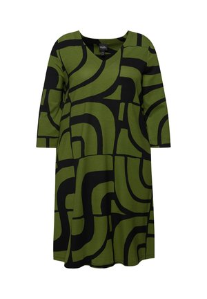 Ulla Popken GEOMETRIC - Hverdagskjole - ebony