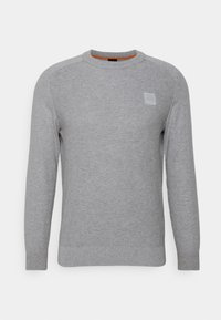 BOSS Stickad tröja - grey