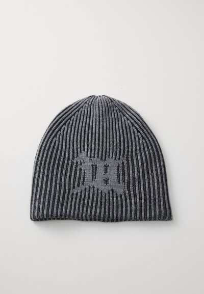 MISBHV PLEATED BEANIE UNISEX - Gorro - grey