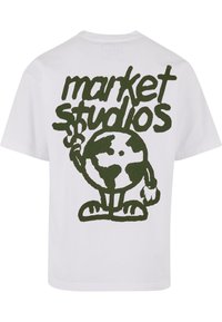 Market WORLD PEACE - Triko s potiskem - white