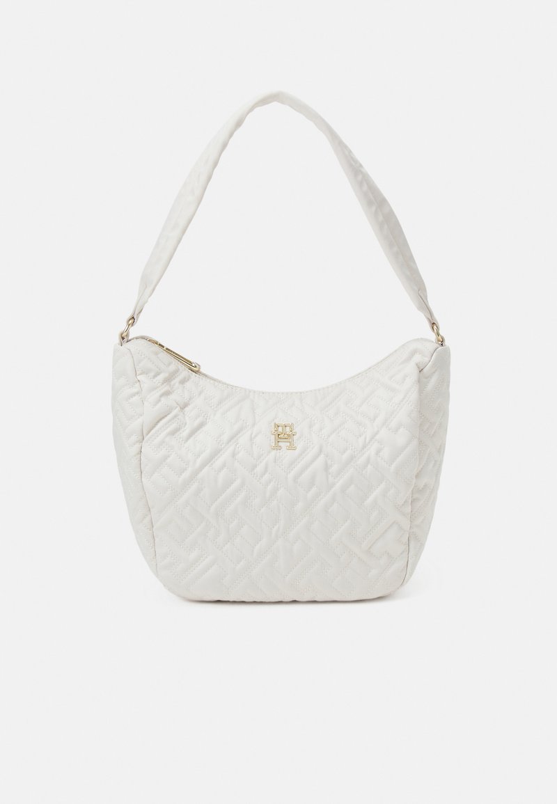 Tommy Hilfiger FLOW SHOULDER BAG Handbag feather white/offwhite