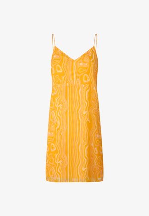 Modström DONTE PRINT STRAP DRESS - Nappali ruha - peachy