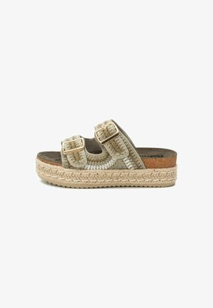 Refresh, Sandalias planas - kakhi