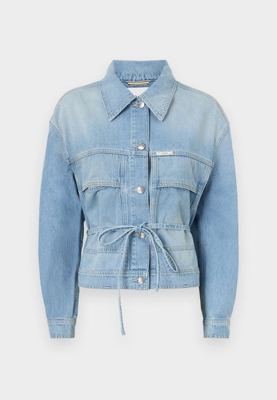 CLOSED WRAP JACKET - Džinsa auduma jaka - blue denim