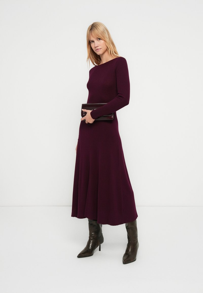 GAP SWEATER DRESS - Jumper dress - tuscan red/red - Zalando