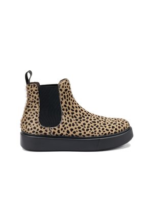 CHELSEA - Botines con plataforma - leopard