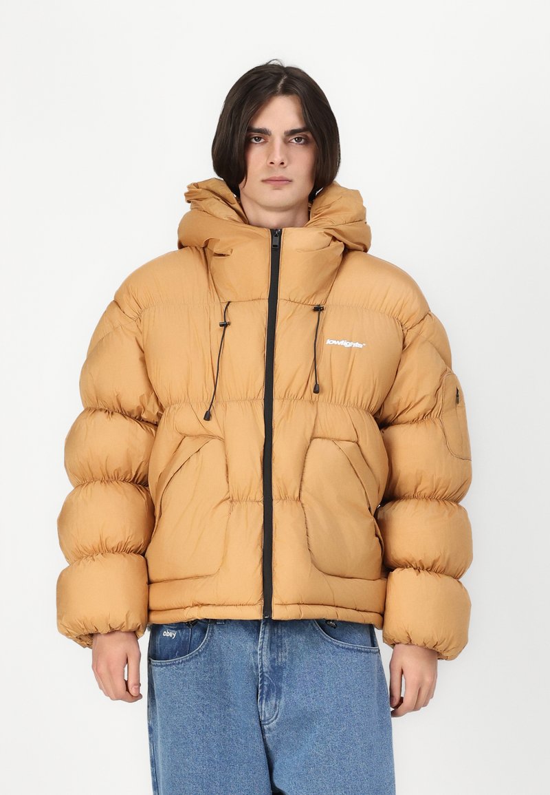 LOW LIGHTS STUDIOS® VELA PUFFER JACKET UNISEX - Žieminė striukė - cork