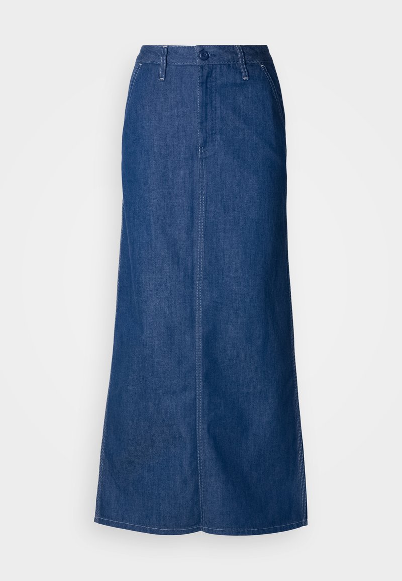 Lee Maxirok donkerblauw denim