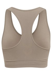 Hummel SEAMLESS - Sport-BH mit mittlerer Stützkraft - driftwood