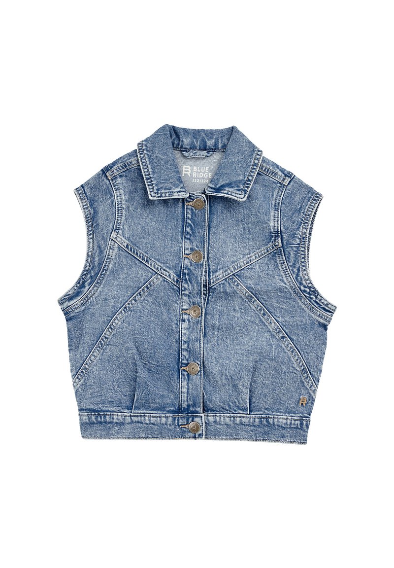 WE Fashion Bodywarmer lichtblauw