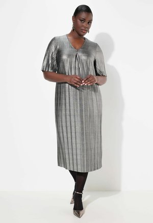 Ulla Popken Jurk - silver