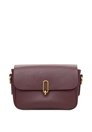NA RAMIĘ NATURALNEJ - Cross body bag - dark red