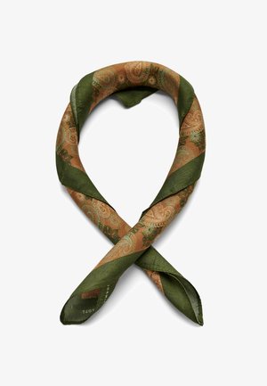 BOHEMIAN REVOLT BRUX - Sjal / Tørklæder - green orange brown