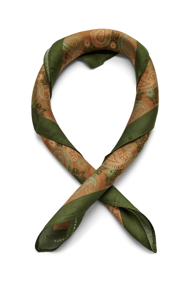 BOHEMIAN REVOLT BRUX - Sjal / Tørklæder - green orange brown