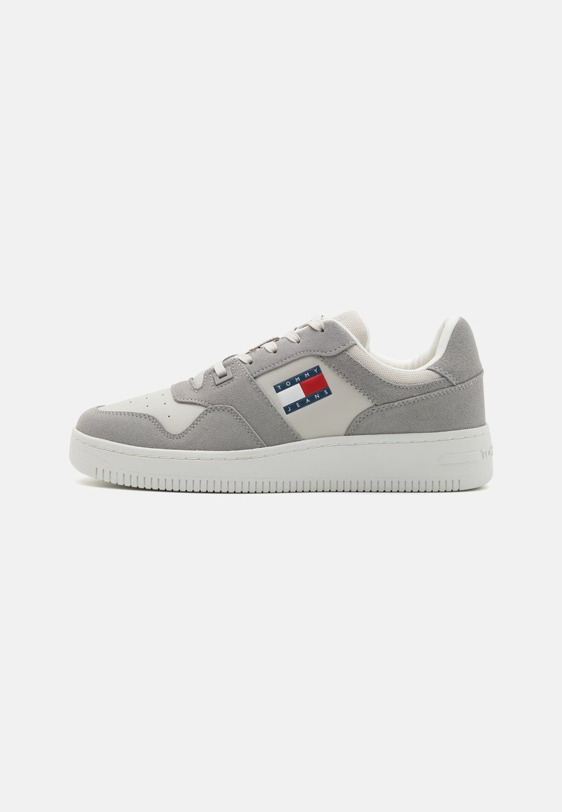 Tommy Jeans BASKET - Tenisice - granite road/stratus grey