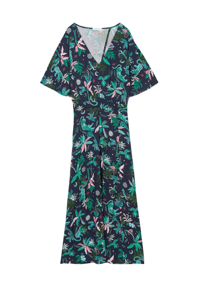 Cache Cache LANGES AUSGESTELLTES MIT V-AUSSCHNITT - Day dress - bleu ...