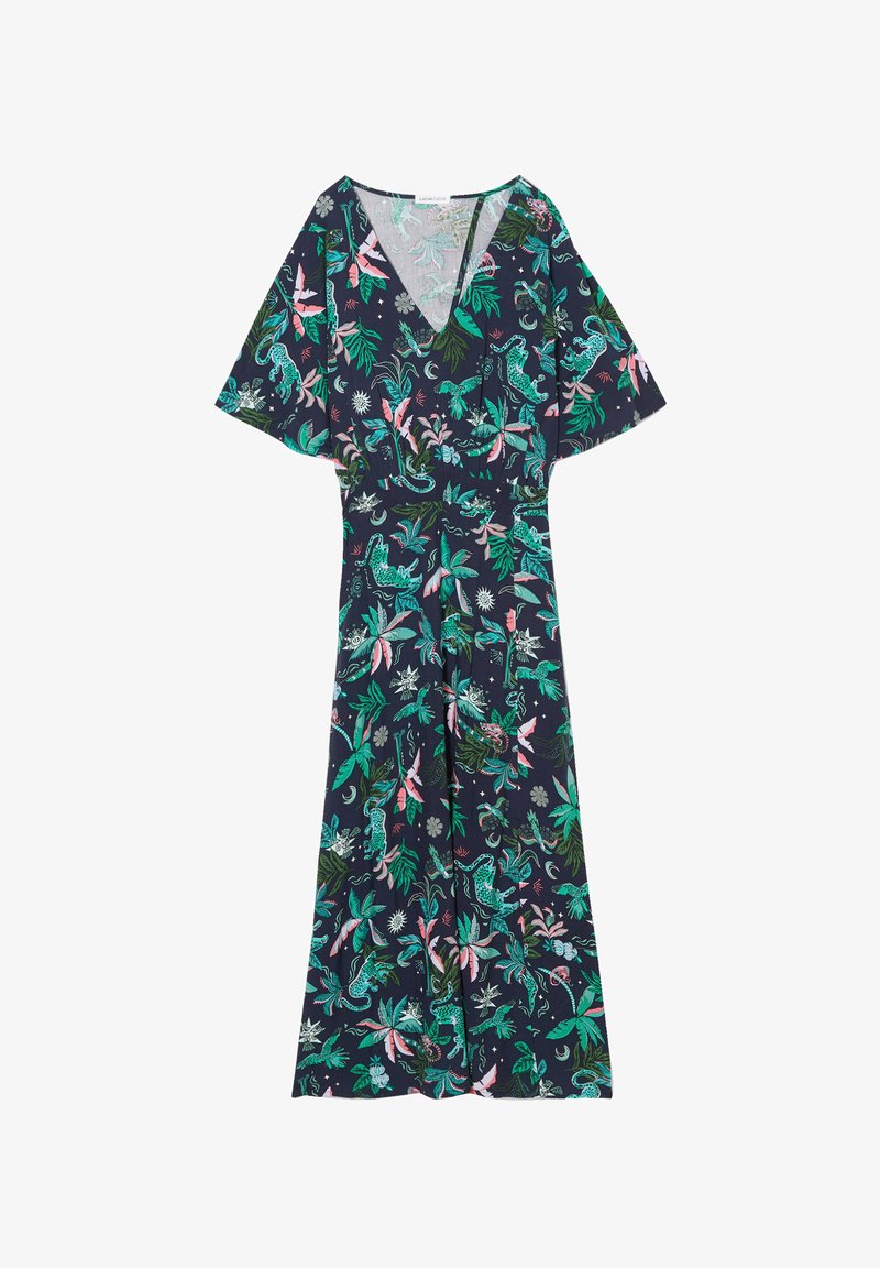 Dressing Cache Cache Cache LANGES AUSGESTELLTES MIT V-AUSSCHNITT - Day dress - bleu ...
