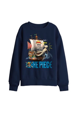 NETFLIX, ONE PIECE GOING MERRY DOODLES - Sweatshirt - dark blue