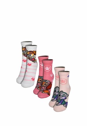 Paw Patrol, 3ER PACK PAW PATROL SOCKEN SÖCKCHEN SKYE, ZUMA   EVEREST - Socks - mehrfarbig