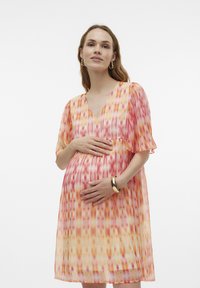 Vero Moda Maternity - VMHYSA SHORT DRESS - Vardagsklänning - bellini aophysa Miniatyrbild 1