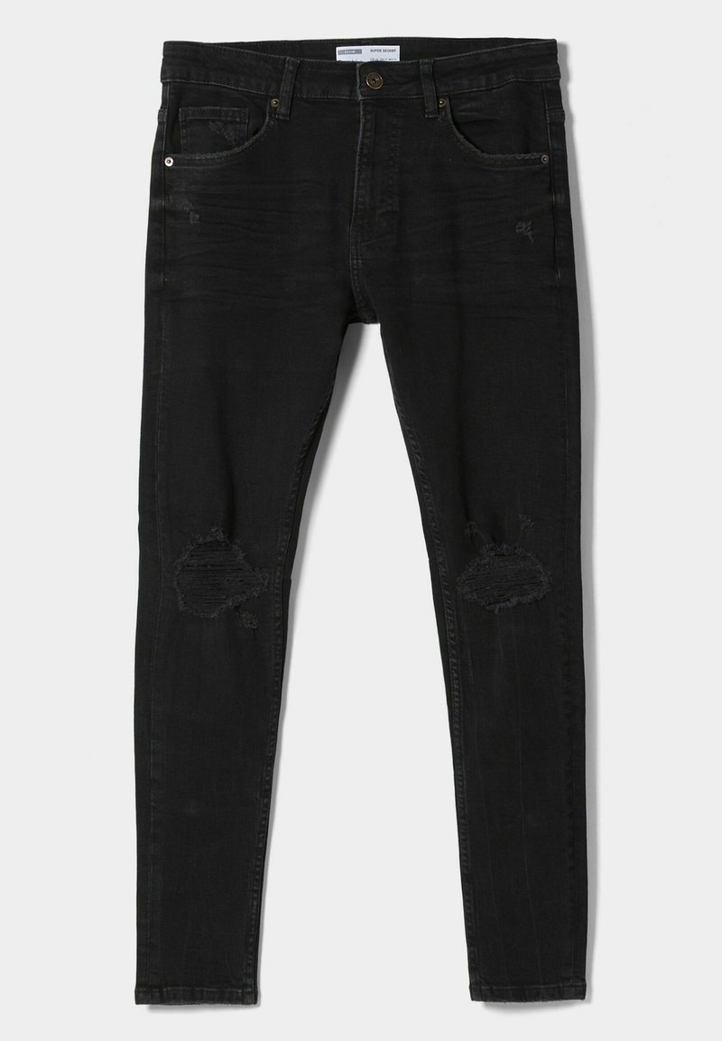 Bershka Jeans Skinny Fit zwart Bershka Jeans Skinny Fit zwart