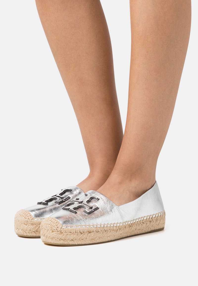 Tory Burch INES PLATFORM Espadrilles silver/silvercoloured