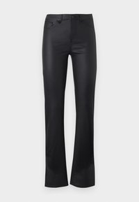ONLFERN GOSH SLIT PANT  - Traperice uskog kroja - black