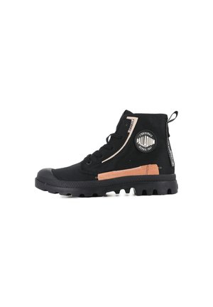 Bottines à plateau - black black