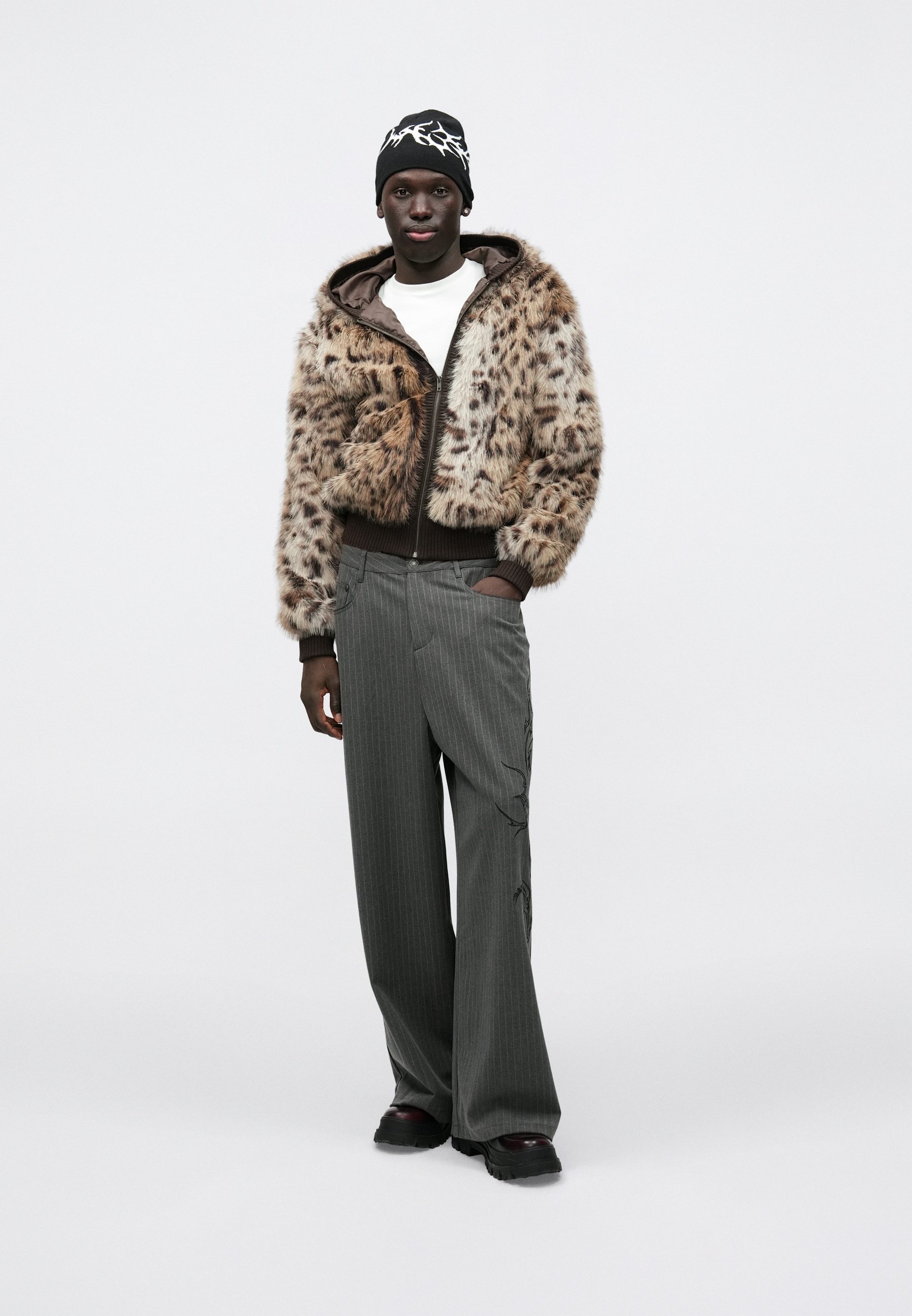 Jaded London BEAR LEOPARD - Winter jacket - multi-coloured