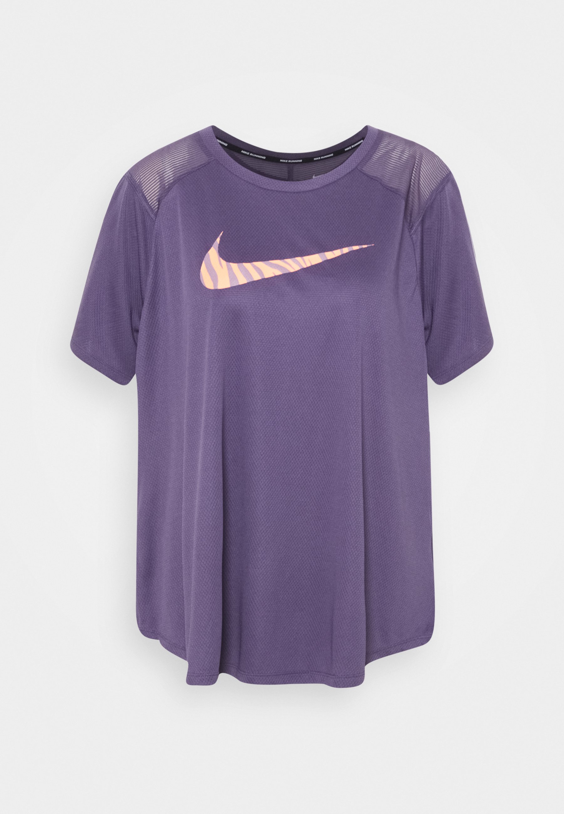 Nike Performance ICON CLASH RUN - T-shirt con stampa - dark  raisin/reflective silver/viola - Zalando.it
