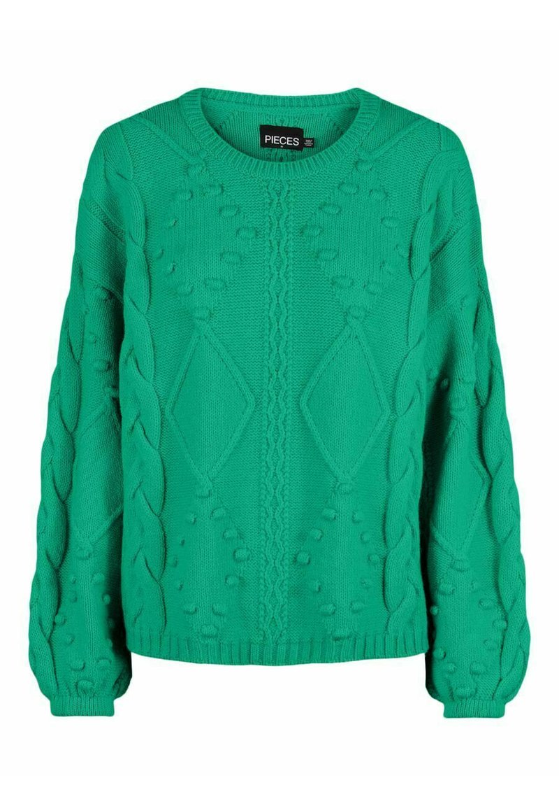 Damen Strickjacken | Pieces PCDONSI Strickpullover simply green/grün - MB21824 Damen Strickjacken | Pieces PCDONSI Strickpullover simply green/grün - MB21824