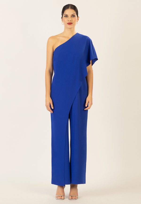 ONE-SHOULDER OVERALL - Jumpsuit - royalblau