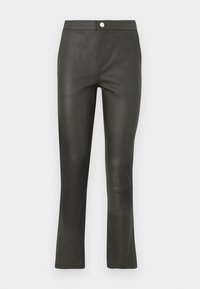 LEYA REFINED STRETCH - Nahkahousut - turkish coffee