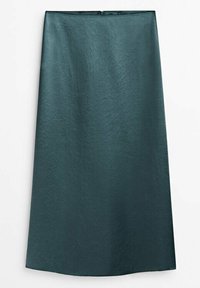 Massimo Dutti A-linjekjol - mottled dark green